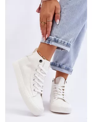 Dámske tenisky BIG STAR LL274445 WHITE Big Star Shoes