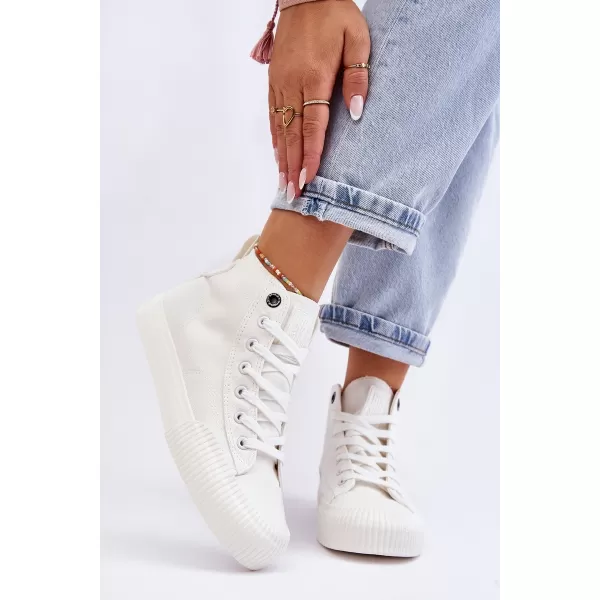  Dámske tenisky BIG STAR LL274445 WHITE Big Star Shoes 