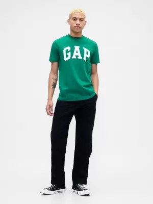 Pánske tričko GAP LOGO TEE 856659-45 HOLIDAY GREEN