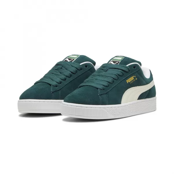  Topánky PUMA SUEDE XL 395205_21 DARK MYRTLE/WARM WHITE 