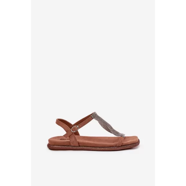  Dámske sandále ARTIKER 56C1365 BROWN 