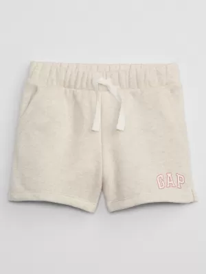 Detské kraťasy GAP LOGO SWEATSHORTS 459904-05 OATMEAL
