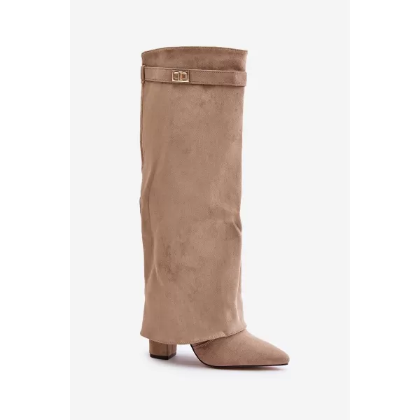  Dámske čižmy BOTO BRALISE 34434 KHAKI 