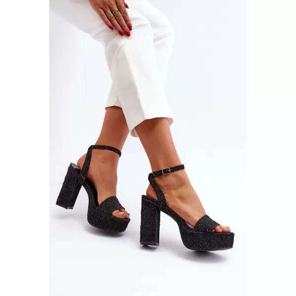 Dámske sandále BOTO ACRANA 30165 BLACK 
