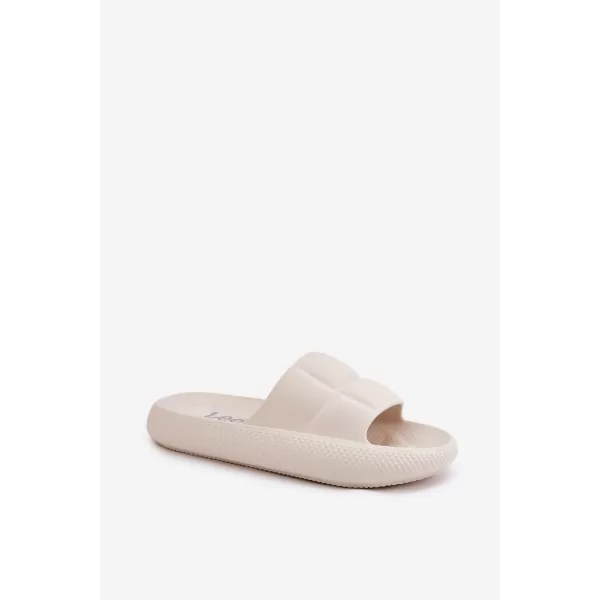  Dámske šľapky LEE MAYA 50251016 BEIGE 