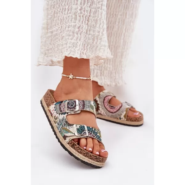  Dámske šľapky LEE COOPER LCW-25-35-3483L MIX 