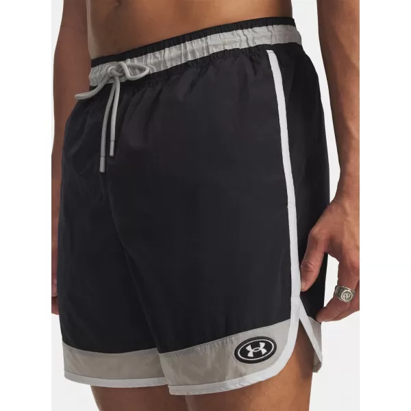  Pánske kraťasy UNDER ARMOUR UA ICON WOVEN TRACK SHORTS 6009350-001 ČIERNA 