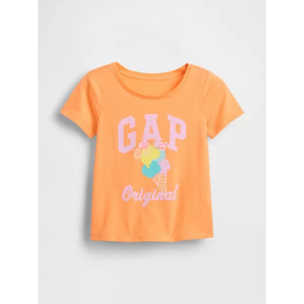  Detské tričko GAP LOGO TEE 770013-01 ICY ORANGE 