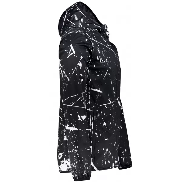  Pánska softshellová bunda premium ALTISPORT VOJ/ALM034JACK01 ČIERNA 