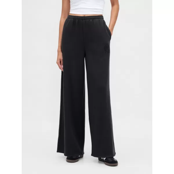  Dámske tepláky GAP WIDE LEG SWEATPANTS 852838-01 MOONLESS NIGHT 