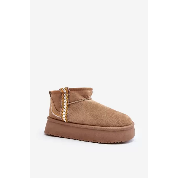  Dámske snehule BOTO UDRA 29607 KHAKI 