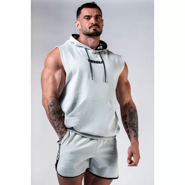  Mikina bez rukávov HERO 299 LIGHT GRY Nebbia 