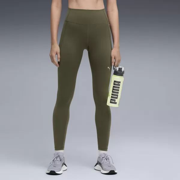 Dámske legíny PUMA W CLOUDSPUN TIGHT - HW FL 527452-70 TMAVÁ OLIVA 