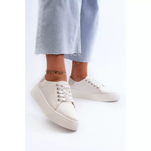 Dámske tenisky BIG STAR NN276001 WHITE Big Star Shoes 
