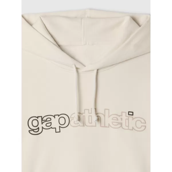  Pánska mikina GAP LOGO HOODIE PULLOVER 646080-01 CARLS STONE 