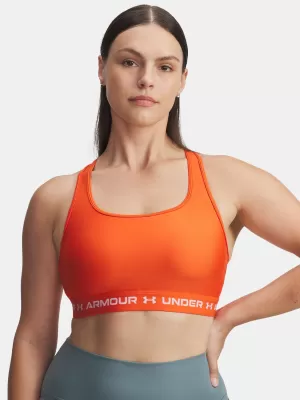 Dámska podprsenka UNDER ARMOUR CROSSBACK MID BRA 1361034-844 ORANŽOVÁ