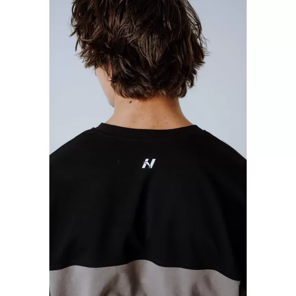  Oversized tričko POWER 898 LIGHT BROWN ASH Nebbia 