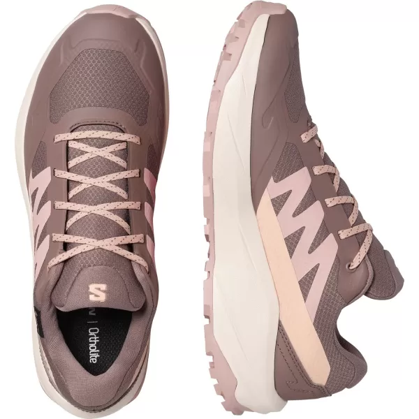  Dámske topánky SALOMON OUTSCAPE GTX W L49145200 IRON/VANILLA ICE/ALMOND KRÉM 