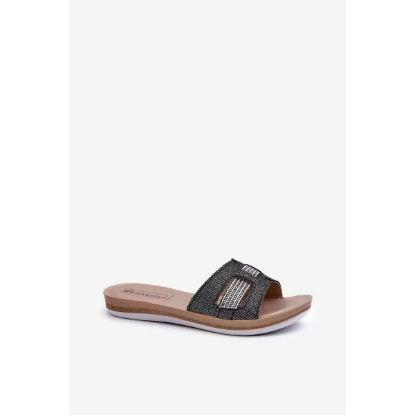  Dámske žabky INBLU BA000050 BLACK 