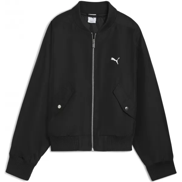  Dámska bunda PUMA T7 SATIN BOMBER JACKET 632168-01 PUMA ČIERNA 