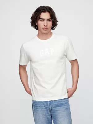 Pánske tričko GAP HIGH DENSITY LOGO TEE 782369-01 NEW OFF WHITE