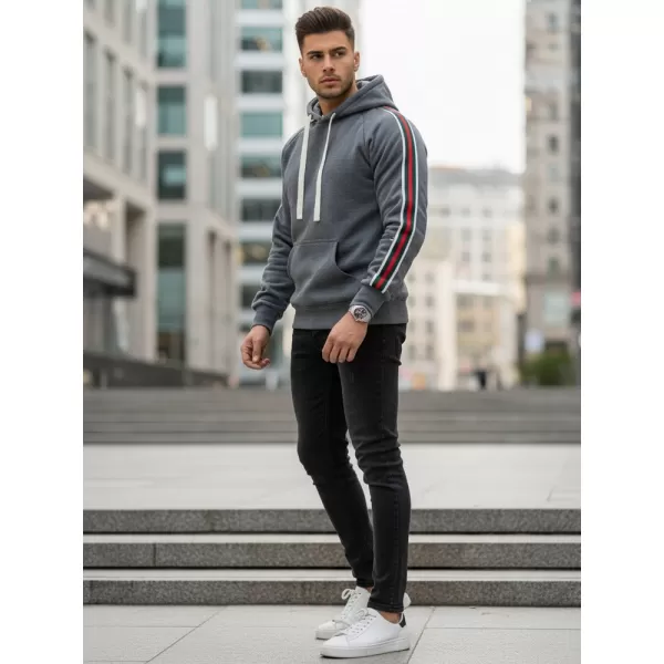  Pánska mikina DSTREET BX5938 SIVÁ 