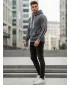 Pánska mikina DSTREET BX5938 SIVÁ