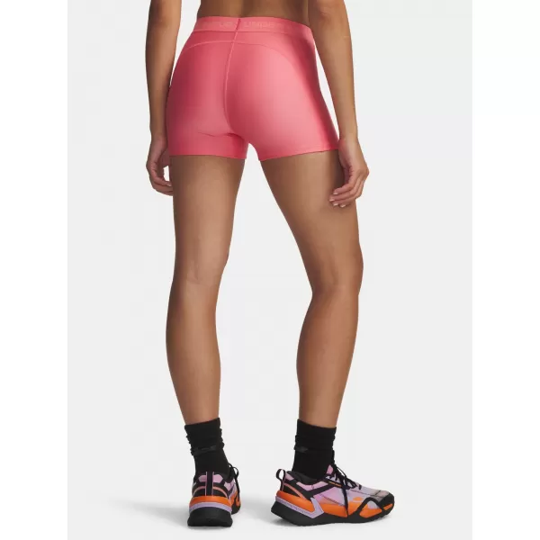  Dámske kraťasy UNDER ARMOUR HEATGEAR SHORTY 6010725-600 RUŽOVÁ 