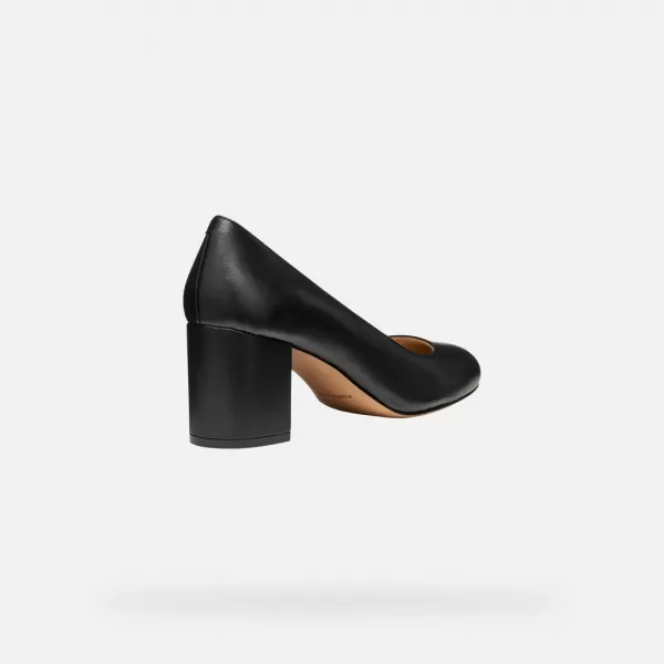  Dámske lodičky GEOX VIRNILISA 65 G009772 ČIERNA 