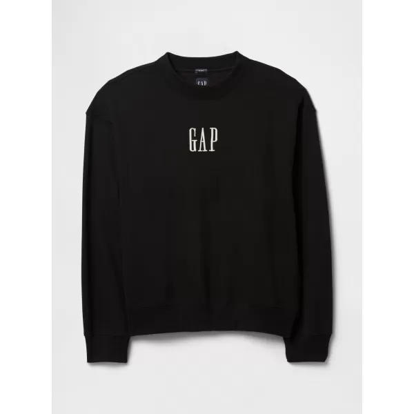 Pánska mikina GAP CORP LOGO SWEATSHIRT 648026-10 TRUE BLACK 
