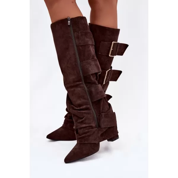  Dámske čižmy BOTO ISAVELLE 40940 BROWN 