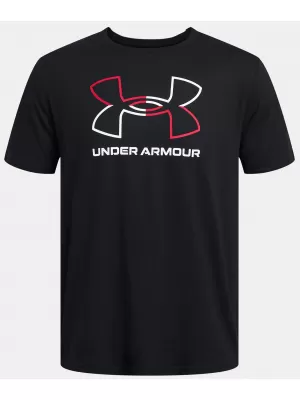 Pánske tričko UNDER ARMOUR GL FOUNDATION UPDATE SS 1382915-001 ČIERNA