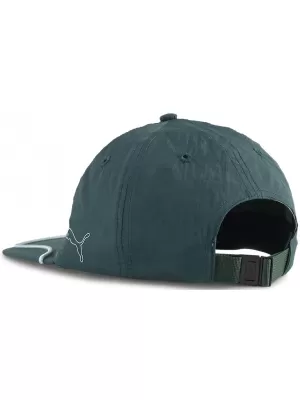 Čiapka PUMA MCFC CELLERATOR CAP 026503-05 ZELENÝ TERÉN/TYRKYSOVÝ PRÍBOJ