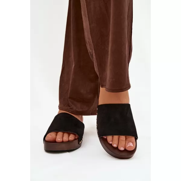  Dámske šľapky BOTO FERINNA 41221 BLACK 
