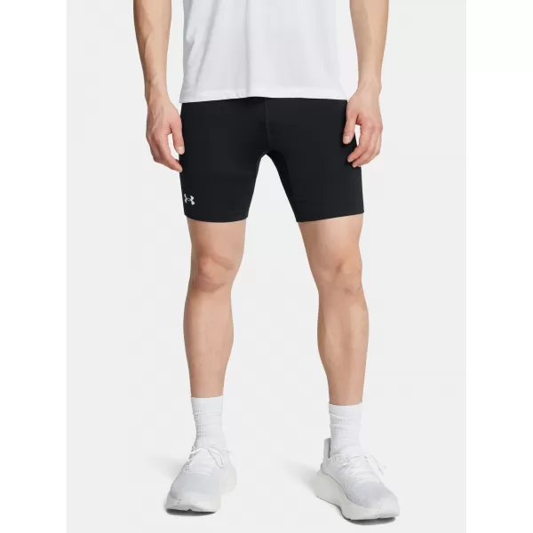  Pánske legíny UNDER ARMOUR UA LAUNCH HALF TIGHTS 1387011-001 ČIERNA 