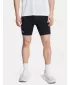 Pánske legíny UNDER ARMOUR UA LAUNCH HALF TIGHTS 1387011-001 ČIERNA