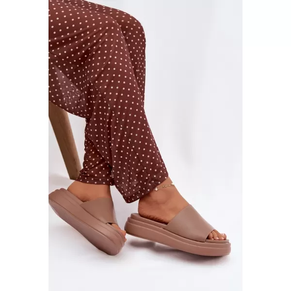  Dámske šľapky BOTO TANELISSE 41301 KHAKI 