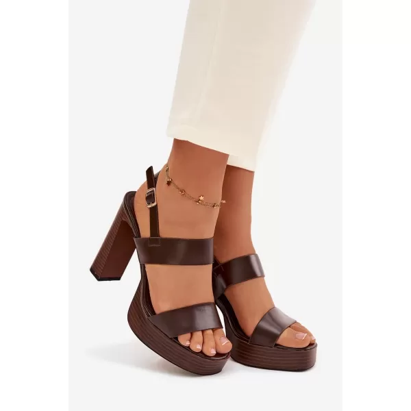  Dámske sandále BOTO HANELIA 41462 BROWN 