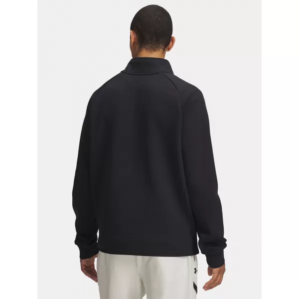  Pánska mikina UNDER ARMOUR UNSTOPPABLE FLC HALF ZIP 6003868-001 ČIERNA 
