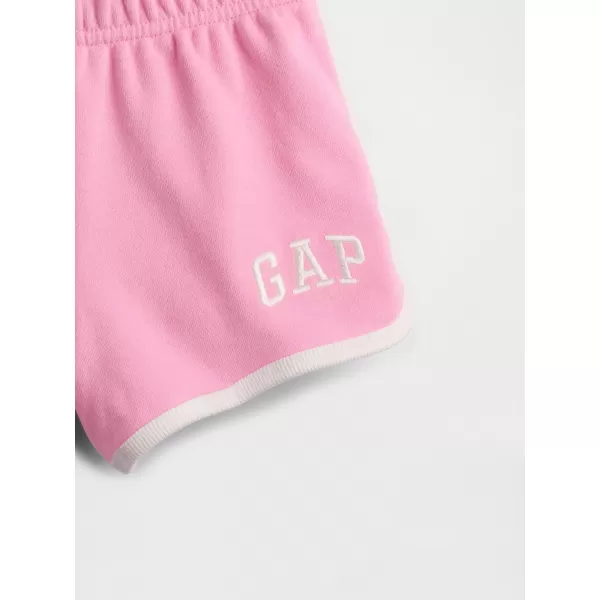  Detské kraťasy GAP LOGO SWEATSHORTS 778415-01 MAY PINK 
