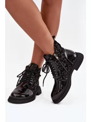 Dámske topánky D&A CR52-613 BLACK