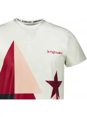 Pánska vianočná košeľa premium ALTISPORT VOJ/ALMVN11TR06 KRÉMOVÁ