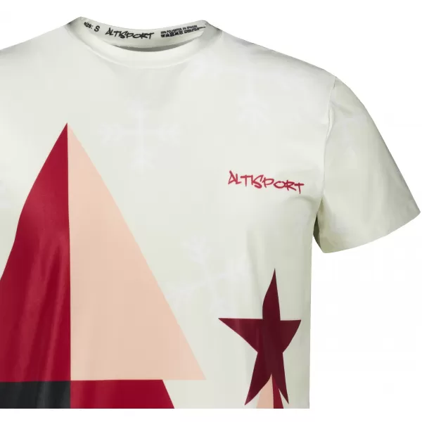  Pánska vianočná košeľa premium ALTISPORT VOJ/ALMVN11TR06 KRÉMOVÁ 