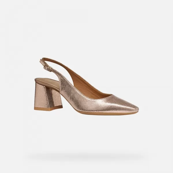  Dámske lodičky GEOX GISELDA G012767 RUŽOVÁ 