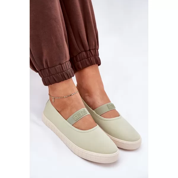  Dámske tenisky BIG STAR NN274604 GREEN Big Star Shoes 