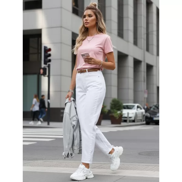  Dámske nohavice DSTREET UY2884 BIELA 