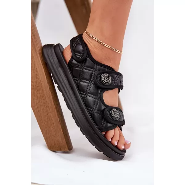  Dámske sandále BOTO ZOLINER 36156 BLACK 