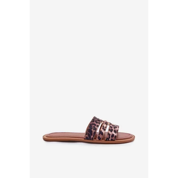  Dámske šľapky BOTO NOROTI 37941 LEOPARD 