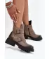 Dámske topánky ZAZOO 60482 BEIGE