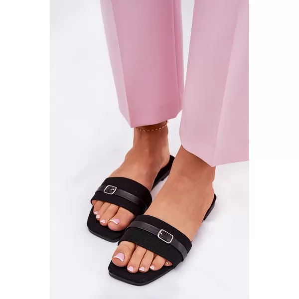  Dámske šľapky BOTO ZILINA 36377 BLACK 